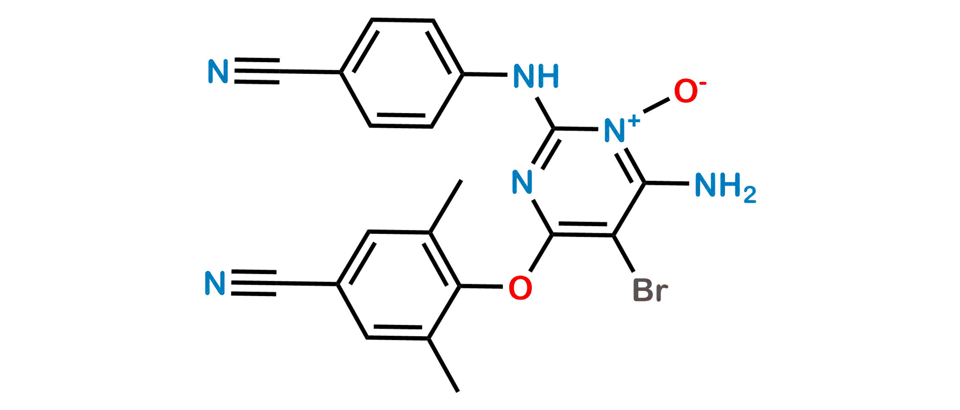 Etravirine N-Oxide Impurity
